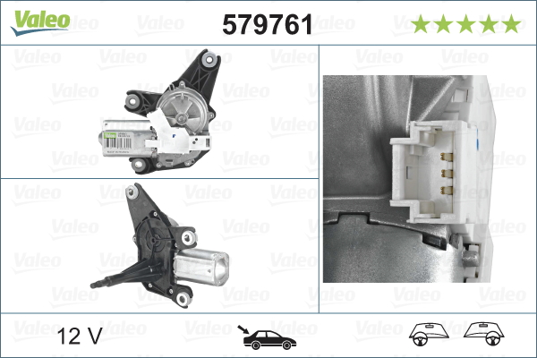 VALEO 579761 Motor stěračů